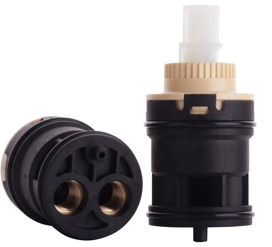35mmセラミックディスク蛇口カートリッジ部品 - ロックピン付き